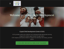 Tablet Screenshot of crystalcdc.com